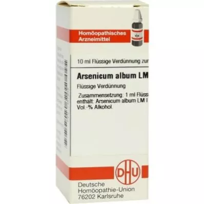 ARSENICUM ALBUM LM I Atšķaidījums, 10 ml ARSENICUM ALBUM LM I Atšķaidījums, 10 ml