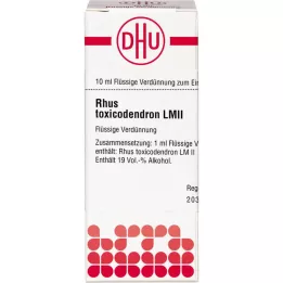 RHUS TOXICODENDRON LM II Atšķaidījums, 10 ml