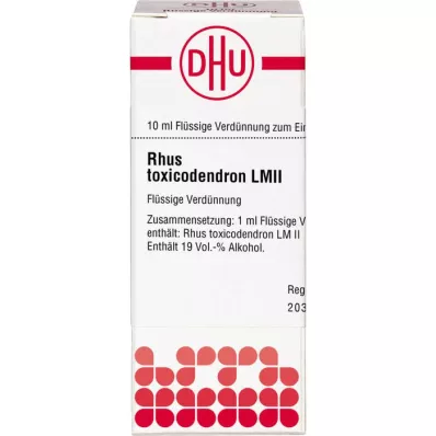 RHUS TOXICODENDRON LM II Atšķaidījums, 10 ml