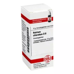 DHU Nātrija hlorāta D 8 lodītes, 10 g