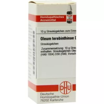 Oleum Terebinthinae D30 lodītes (10 g)