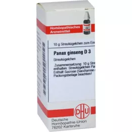 DHU Panax Ginseng D 3 lodītes, 10 g