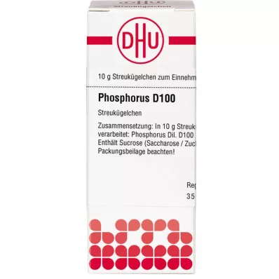 PHOSPHORUS D 100 bumbiņas, 10 g