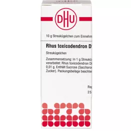 RHUS TOXICODENDRON D 1000 globuļu, 10 g