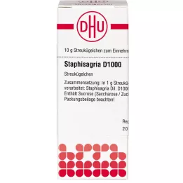 STAPHISAGRIA D 1000 globuļu, 10 g