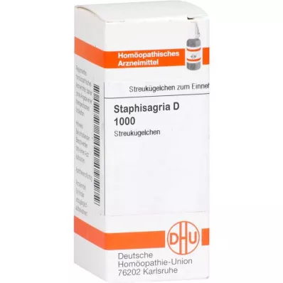 STAPHISAGRIA D 1000 globuļu, 10 g STAPHISAGRIA D 1000 globuļu, 10 g