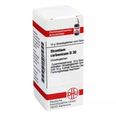 DHU Strontium carbonicum D 30 lodītes, 10 g