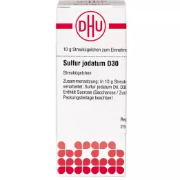 SULFUR JODATUM D 30 bumbiņas, 10 g