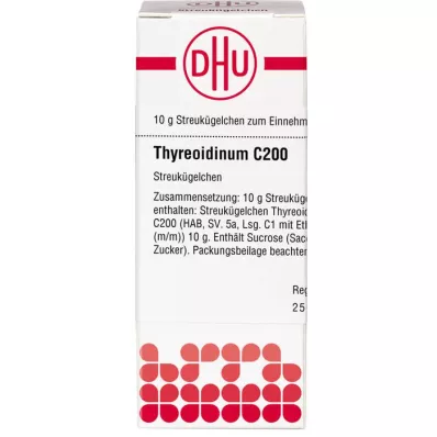 THYREOIDINUM C 200 bumbiņas, 10 g