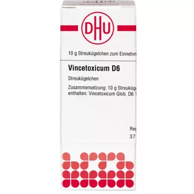 VINCETOXICUM D 6 lodītes, 10 g