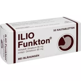 ILIO FUNKTON Košļājamās tabletes, 50 gab