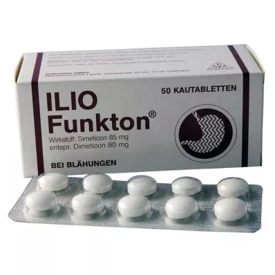 ILIO FUNKTON Košļājamās tabletes, 50 gab
