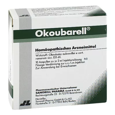 Okoubarell ampulas, 10X2 ml Okoubarell ampulas, 10X2 ml