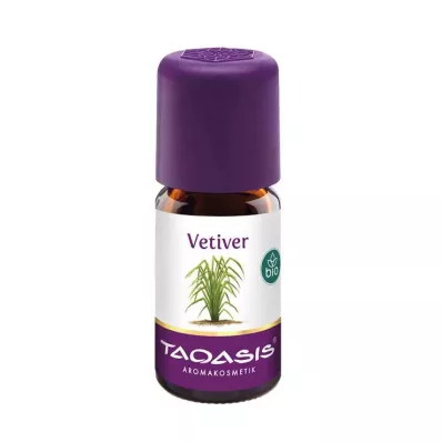 Vetivērijas eļļa organiskā, 5 ml