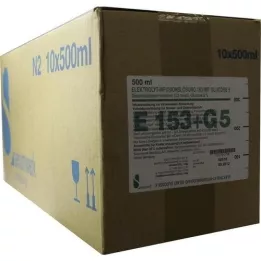 ELEKTROLYT Inf.-Lsg. 153 w.Glikoze 5, 10X500 ml