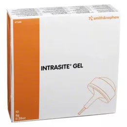 INTRASITE Gēla hidrogēla līdzeklis brūču attīrīšanai, 10X8 g