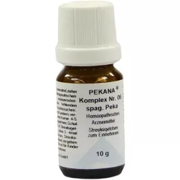 PEKANA Komplekss Nr. 6 globules, 10 g