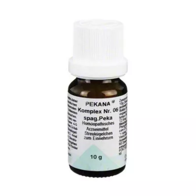PEKANA Komplekss Nr. 6 globules, 10 g