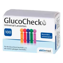 GLUCOCHECK Lancetes universālas, 100 gab