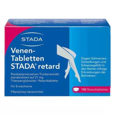 Vēnu tabletes STADA retard, 100 gab Vēnu tabletes STADA retard, 100 gab