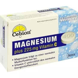 CEBION Plus Magnesium 400 šļirstošās tabletes, 20 kapsulas