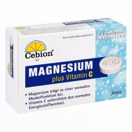 CEBION Plus Magnesium 400 šļirstošās tabletes, 20 kapsulas