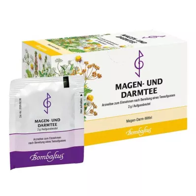 MAGEN UND Bombastus zarnu tējas filtrēšanas maisiņš, 20X2 g