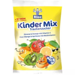 BLOC Dekstroze bērniem, dažādi aromatizēti maisiņi, 75 g
