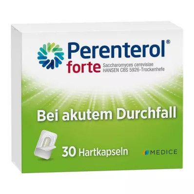 PERENTEROL forte 250 mg kapsulas blisteros, 30 gab PERENTEROL forte 250 mg kapsulas blisteros, 30 gab