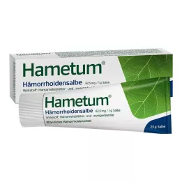 HAMETUM Ziede pret hemoroīdiem, 25 g