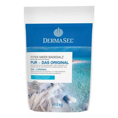 Dermasel Nāves jūras vannas sāls tīrs, 5 kg