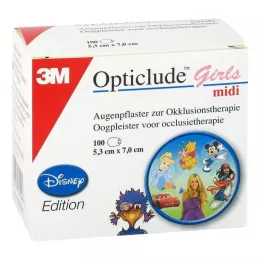 OPTICLUDE 3M Disney girls midi 2538MDPG-100, 100 gab
