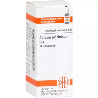 ACIDUM PICRINICUM D 4 globules, 10 g