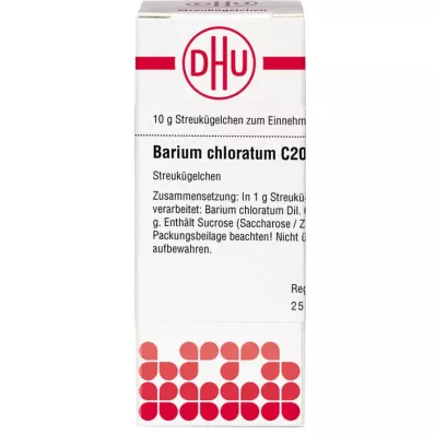 BARIUM CHLORATUM C 200 bumbiņas, 10 g