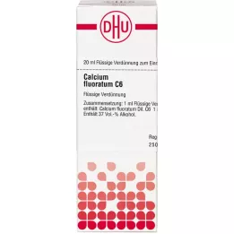 CALCIUM FLUORATUM C 6 atšķaidījums, 20 ml