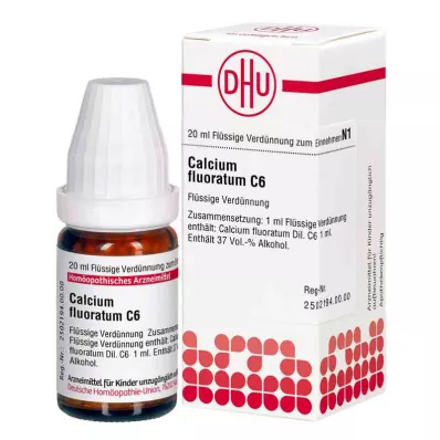 DHU Kalcija fluorāta C 6 atšķaidījums, 20 ml DHU Kalcija fluorāta C 6 atšķaidījums, 20 ml