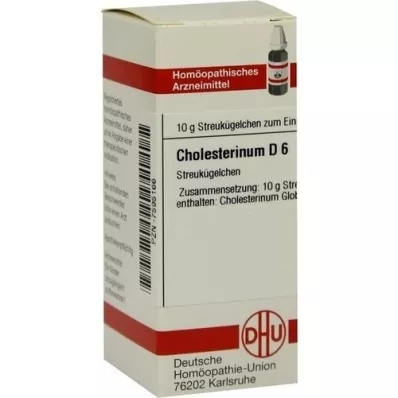 CHOLESTERINUM D 6 lodītes, 10 g