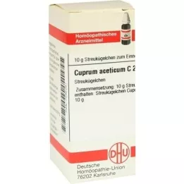 CUPRUM ACETICUM C 200 bumbiņas, 10 g