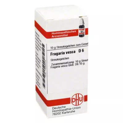 FRAGARIA VESCA D 6 lodītes, 10 g FRAGARIA VESCA D 6 lodītes, 10 g
