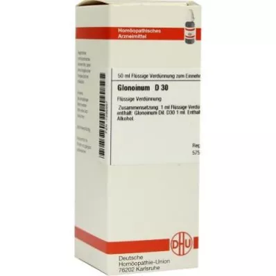 Glonoinum D30 atšķaidījums (50 ml)