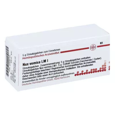 NUX VOMICA LM I Globules, 5 g NUX VOMICA LM I Globules, 5 g