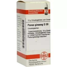 PANAX GINSENG D 30 bumbiņas, 10 g