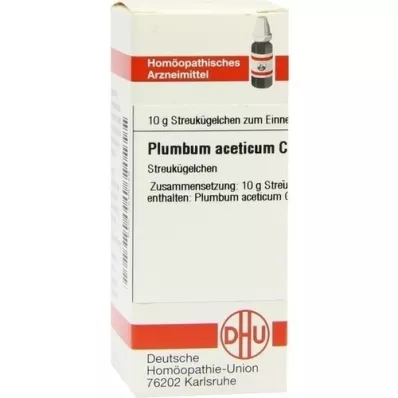 PLUMBUM ACETICUM C 30 bumbiņas, 10 g