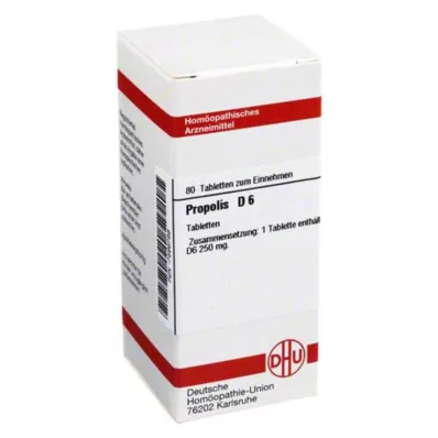 PROPOLIS D 6 tabletes, 80 kapsulas