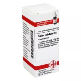 SULFUR JODATUM C 6 lodītes, 10 g