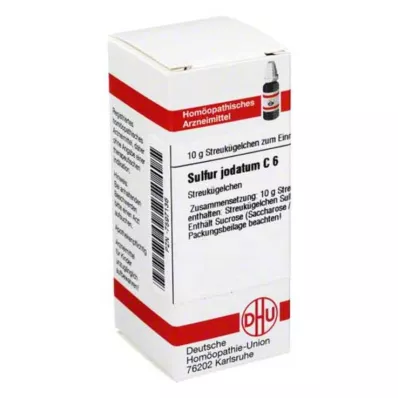 DHU Sēra jodatum C 6 lodītes, 10 g