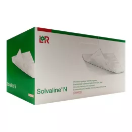 SOLVALINE N Kompresi 10x10 cm sterili, 100 gab