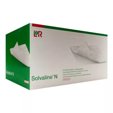 SOLVALINE N Kompresi 10x10 cm sterili, 100 gab SOLVALINE N Kompresi 10x10 cm sterili, 100 gab