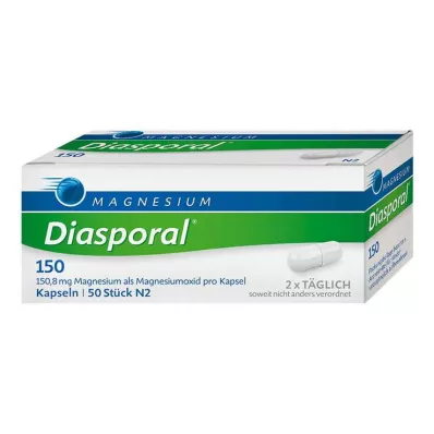 MAGNESIUM Diasporal® 150 kapsulas, 50 gab