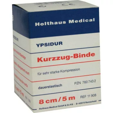 Īsi stiepjams pārsējs Ypsidur 5mx8cm, 1 gab